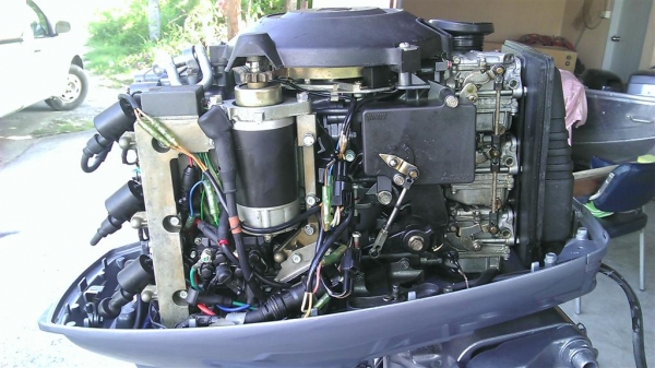 Yamaha 50 แรง สตาร์ทไฟฟ้า มีทริม สภาพ สวยๆ