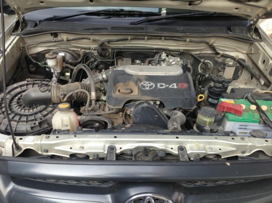 ขายรถเดิมทุกชิ้น Vigo 2.5J ปี 2008 วิ่ง 4 หมื่นโล คราสซีหลัง ขายตัด