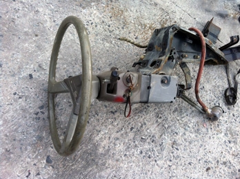 ขายชุดพวงมาลัยของรถบรรทุกฮีโน่เก่าญี่ปุ่น