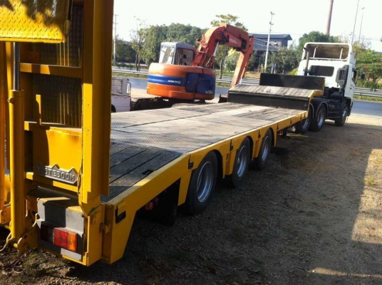 ขายหัวลาก Hino 320 แรงม้า พร้อมหาง 3 เพลา สะพานไฮโดรลิก พร้อมใช้งาน