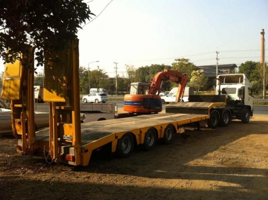ขายหัวลาก Hino 320 แรงม้า พร้อมหาง 3 เพลา สะพานไฮโดรลิก พร้อมใช้งาน