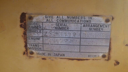 ขาย! รถดันดิน(ตีนตะขาบ)นำเข้ามือสอง CATERPILLAR รุ่น D6D LGP/32X1112/9,563ชม./ปี1980/รถสต๊อคอยู่ที่อเมริกา ราคาสุดพิเศษสำหรับสิ้นปี้