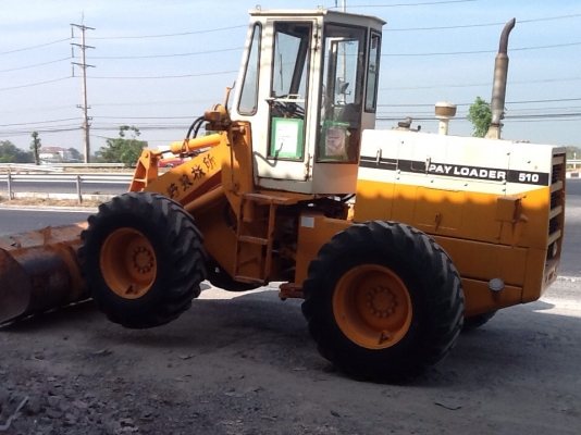 SALE__รถตักล้อยาง KOMATSU 510 ปี 1978  ซีเรล 12387 กรองคู่ เก่านอก สภาพสวยทั้งคัน จากญี่ปุ่นแท้
