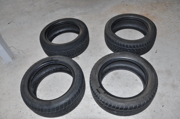 ยาง NITTO NT555 มือสอง - ยางขนาด 195/50/15 82V