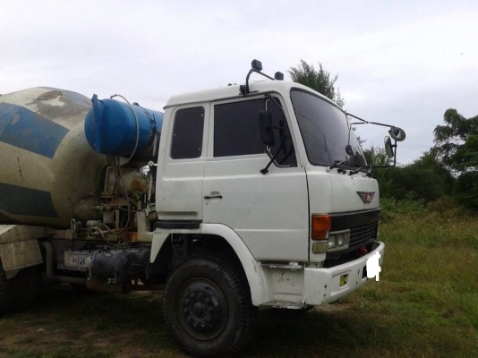 รถโม่ปูน hino FS 271 เครื่อง EK 100 260 แรง โม่ตรง 6Q รถพร้อมใช้งาน