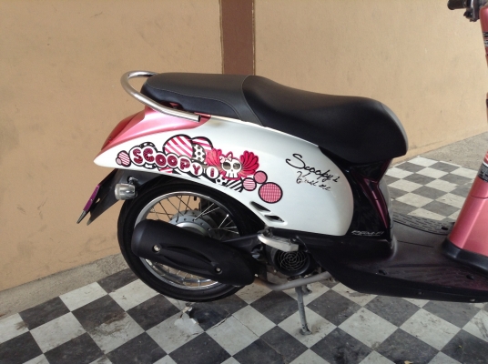 ขาย!!!สกู๊ปปี้ไอ ปี54 รถเครื่องดีคับ มีเล่มทะเบียนครบ ภาษีไม่หมด