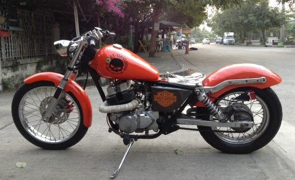 Honda rebel250 bobber อินวอย์