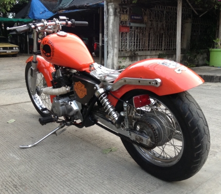 Honda rebel250 bobber อินวอย์