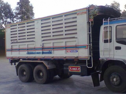 ขายรถสิบล้อ ISUZU DECA FXZ 320 HP EURO2 ปี 51พ่วงแม่+ลูกดั้ม 3คาน คอกเกษตรดั้มราคาต่อรองได้