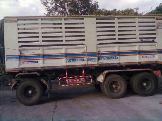 ขายรถสิบล้อ ISUZU DECA FXZ 320 HP EURO2 ปี 51พ่วงแม่+ลูกดั้ม 3คาน คอกเกษตรดั้มราคาต่อรองได้