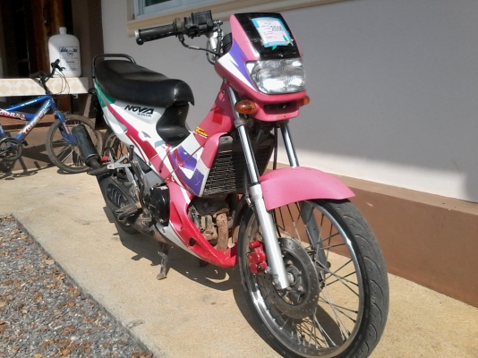 ขายโนวาแดชทะเบียนพร้อมโอนภาษีพึ่งขาด เม.ย.56 เครื่องเดิมยังแน่นแห้งๆระบบไฟหน้าหลังและไฟเลี้ยวออกหมด