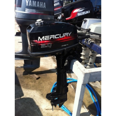 ขายเครื่องยนต์เรือ Mercury 5แรงม้า หางสั้น นำเข้าจากญี่ปุ่น