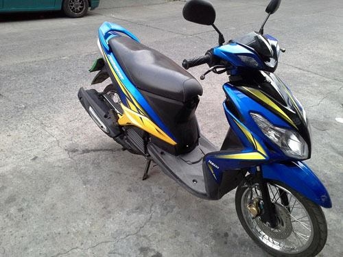 Mio 125 rr ปี 54 สีน้ำเงิน ดำ รถบ้าน สวย เครื่องเดิมมาก เอกสารครบ Mio 125 rr ปี 54 สีน้ำเงิน ดำ รถบ้าน สวย เครื่องเดิมมาก เอกสารครบ