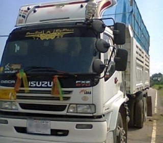 ISUZU DECA ปี 50 สิบล้อ 2 เพลาแม่+ลูก พ่วง. ISUZU DECA ปี 50 สิบล้อ 2 เพลาแม่+ลูก พ่วง.