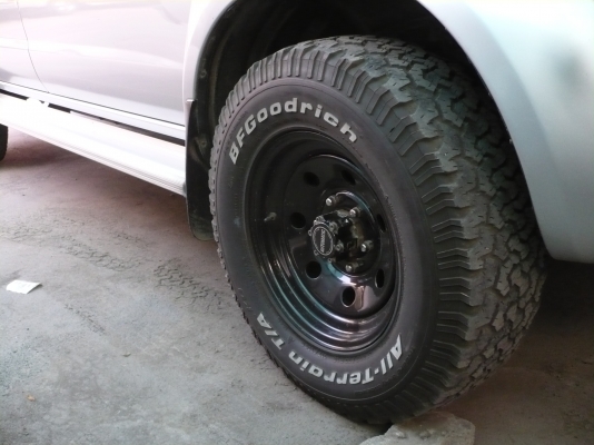 ล้อrock+ยางฺBF265-70r16