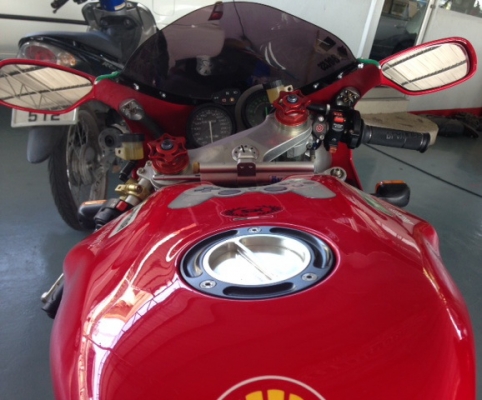 ขาย ducati 748 ทะเบียนแท้ พร้อมของแต่ง 315,000 บาท + คลิป