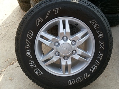 ขายล้อแม็กISUZU D-max HI -lander ขอบ 16 เดิมพร้อมยาง 1 ชุด