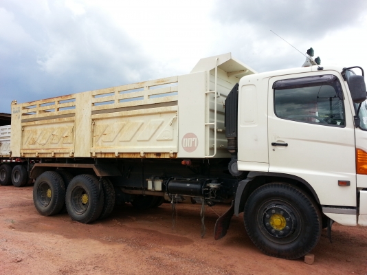 ต้องการขาย HINO 260Hp ปี51 ดั๊มกะบะสามมิตร (ตัวเดี่ยว)