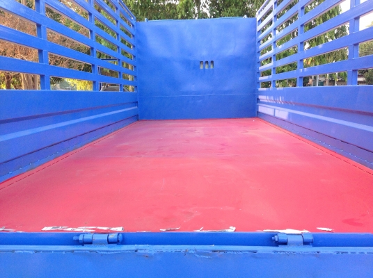 ขายรถบรรทุก6ล้อ ISUZU NPR 120 แรง หัวการ์ตูน รถห้าง กระบะคอกเหล็กยาว 5 เมตร สภาพสวยพร้อมใช้งาน เอกสารพร้อมโอน