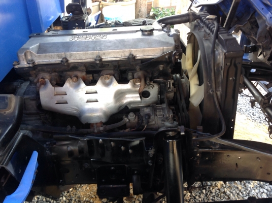 ขายรถบรรทุก6ล้อ ISUZU NPR 120 แรง หัวการ์ตูน รถห้าง กระบะคอกเหล็กยาว 5 เมตร สภาพสวยพร้อมใช้งาน เอกสารพร้อมโอน