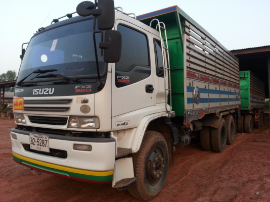 ขายISUZU320Hp ปี50 ดั๊มเกษตร แม่-ลูก