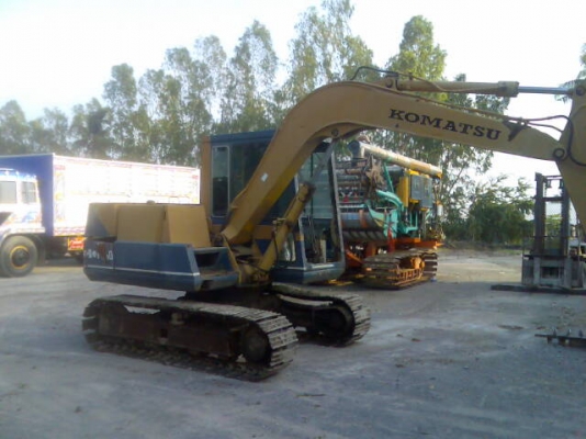 KOMATSU PC 60-5 เครื่องปั้มเดิม ช่วงล่างดี