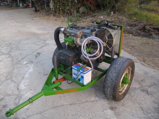 ขายเครื่องสูบน้ำใช้แก๊ส LPG 100\%ราคา 30000