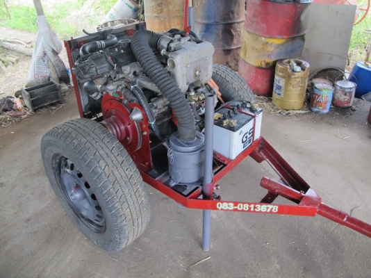 ขายเครื่องสูบน้ำใช้แก๊ส LPG 100\%ราคา 30000