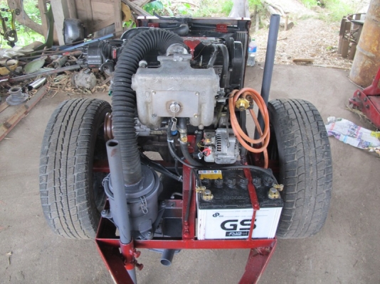 ขายเครื่องสูบน้ำใช้แก๊ส LPG 100\%ราคา 30000