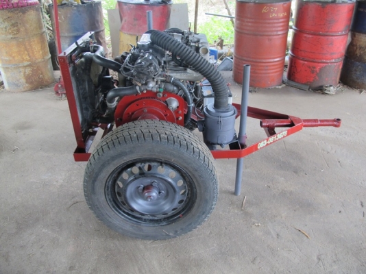 ขายเครื่องสูบน้ำใช้แก๊ส LPG 100\%ราคา 30000