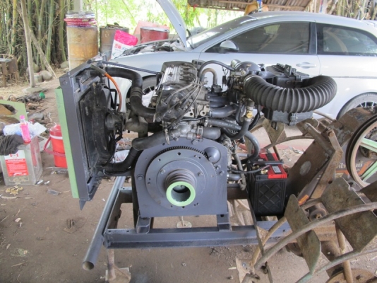 ขายเครื่องสูบน้ำใช้แก๊ส LPG 100\%ราคา 30000