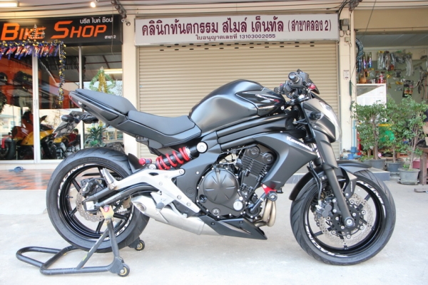 ขาย ER6N 650 ปี13 ทะเบียนพร้อมโอน สภาพป้ายแดง