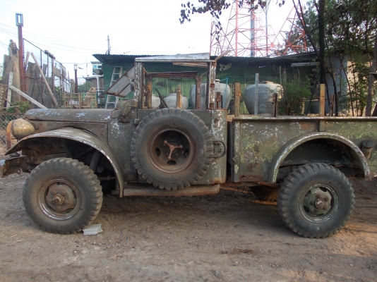 ร้าน m601 ขายรถอเมกายุคสงคราม d0dge m37 สภาพสวย