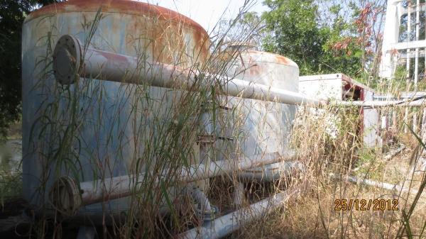 ระบบกรองน้ำเก่าทั้งระบบสำหรับปะปาเทศบาล ประมาณ 25 ลบ.ม/ชม ใช้งานแค่ 2 ปี