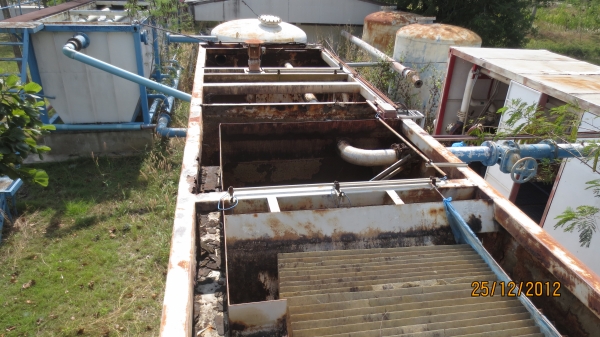 ระบบกรองน้ำเก่าทั้งระบบสำหรับปะปาเทศบาล ประมาณ 25 ลบ.ม/ชม ใช้งานแค่ 2 ปี