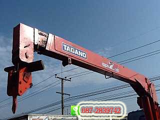 ขาย  รถบรรทุก 6 ล้อ ขนาดใหญ่  ติดเครนTADANO 2 ชัก 3 ตัน