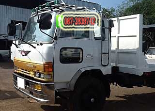 ขาย  รถบรรทุก 6 ล้อ ขนาดใหญ่ กระบะพื้นเรียบ HINO