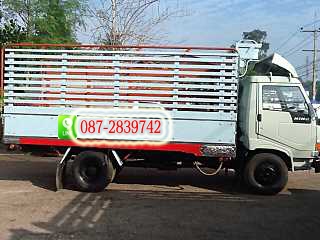 ขาย  รถบรรทุก 6 ล้อ  ขนาดกลาง  กระบะรั้วไม้ HINO ซุปเปอร์เสี่ย  120  แรงม้า