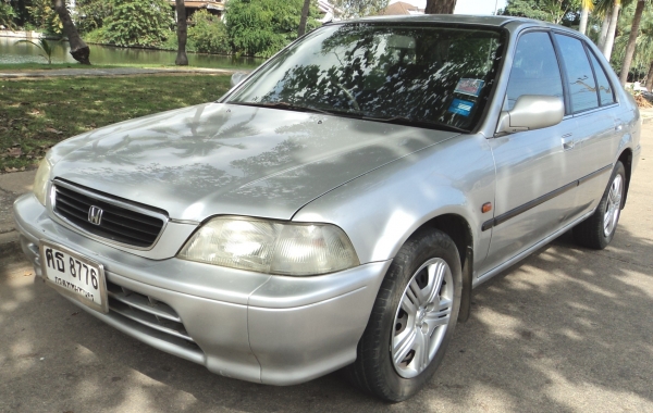 1997 HONDA, CITY 1.5 EXi Auto ดิสต์เบรค 4 ล้อ ขายพร้อมเล่ม