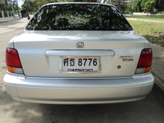 1997 HONDA, CITY 1.5 EXi Auto ดิสต์เบรค 4 ล้อ ขายพร้อมเล่ม