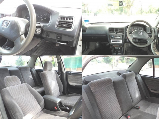 1997 HONDA, CITY 1.5 EXi Auto ดิสต์เบรค 4 ล้อ ขายพร้อมเล่ม