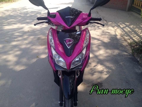 ขายHonda click สีชมพูดำ รถ9เดือน ขายHonda click สีชมพูดำ รถ9เดือน