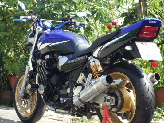 วุฒินนบุรี// ขาย XJR 1200 Y98 เสเป็กเมการถสภาพสวยๆคับเครื่องดีโครตของแต่งแน่นๆ