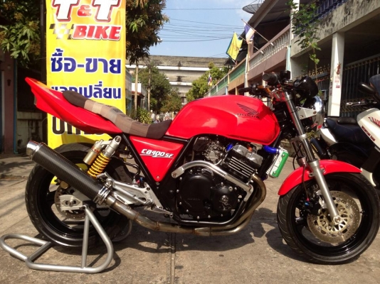 ต้ำพระราม2 ขาย cb400อินวอย สภาพพร้อมใช้งานของแต่งตามรูป จัดส่ง24 ชมทั่วไทยครับ