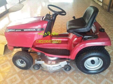 (มีคลิป วิดีโอด้านใน) ขายรถตัดหญ้านั่งขับ HONDA 4514 hydrastatic เครื่องยนต์13 เเรงม้า มีหม้อน้อน้ำระบายความร้อน