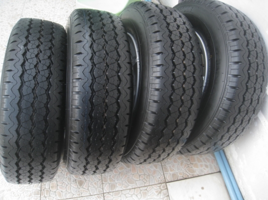 ขายล้อแม็ก Mitsu Triton ป้ายแดง 15"x6" et46 5รู114.3 +ยางยางผลิตสัปดาห์ที่ 30 ปี13  สนใจติดต่อเล็กคลองสามครับ (081-3747940)