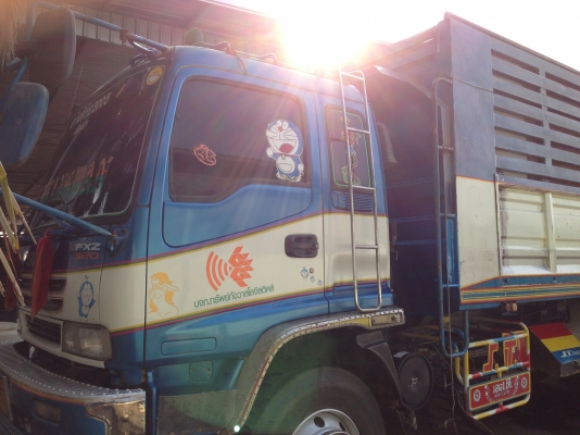 อีซูซุ 320 แรง ดั๊มแม่ลูก  รถวิ่งงานตลอด