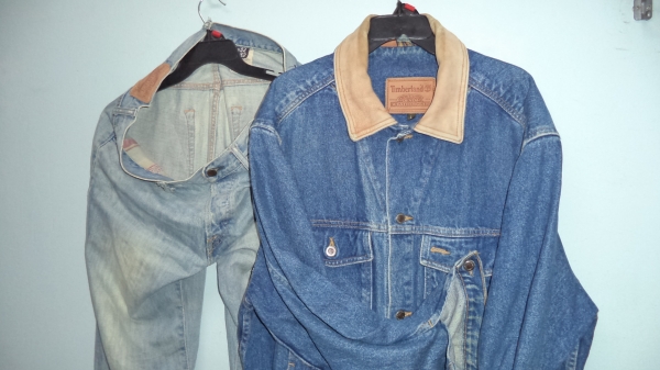 เสื้อยีนส์ TIMBERLAND MADE IN USA  SIZE L เสื้อยีนส์ TIMBERLAND MADE IN USA  SIZE L