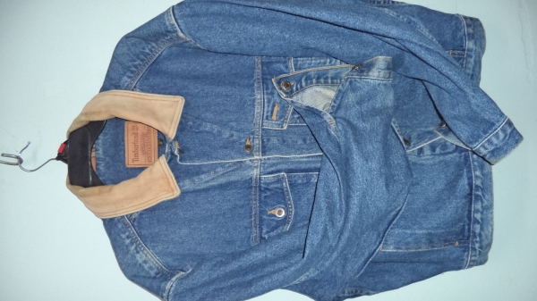 เสื้อยีนส์ TIMBERLAND MADE IN USA  SIZE L เสื้อยีนส์ TIMBERLAND MADE IN USA  SIZE L