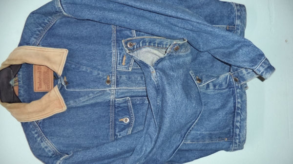 เสื้อยีนส์ TIMBERLAND MADE IN USA  SIZE L เสื้อยีนส์ TIMBERLAND MADE IN USA  SIZE L
